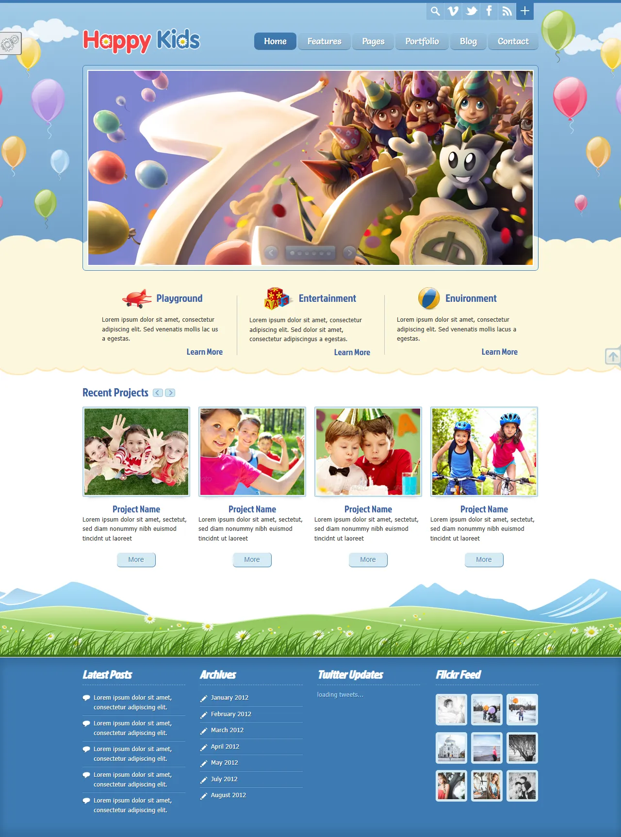 教育主题儿童网站