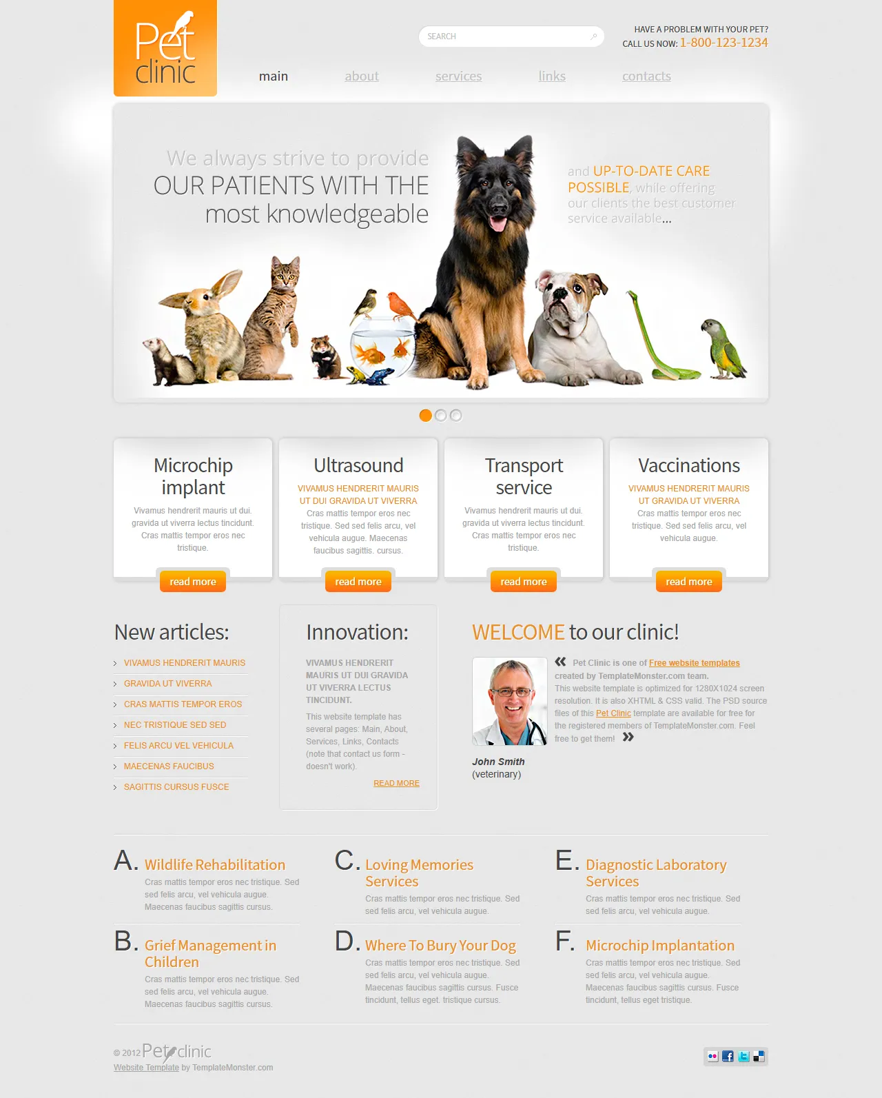 兽医服务宠物诊所