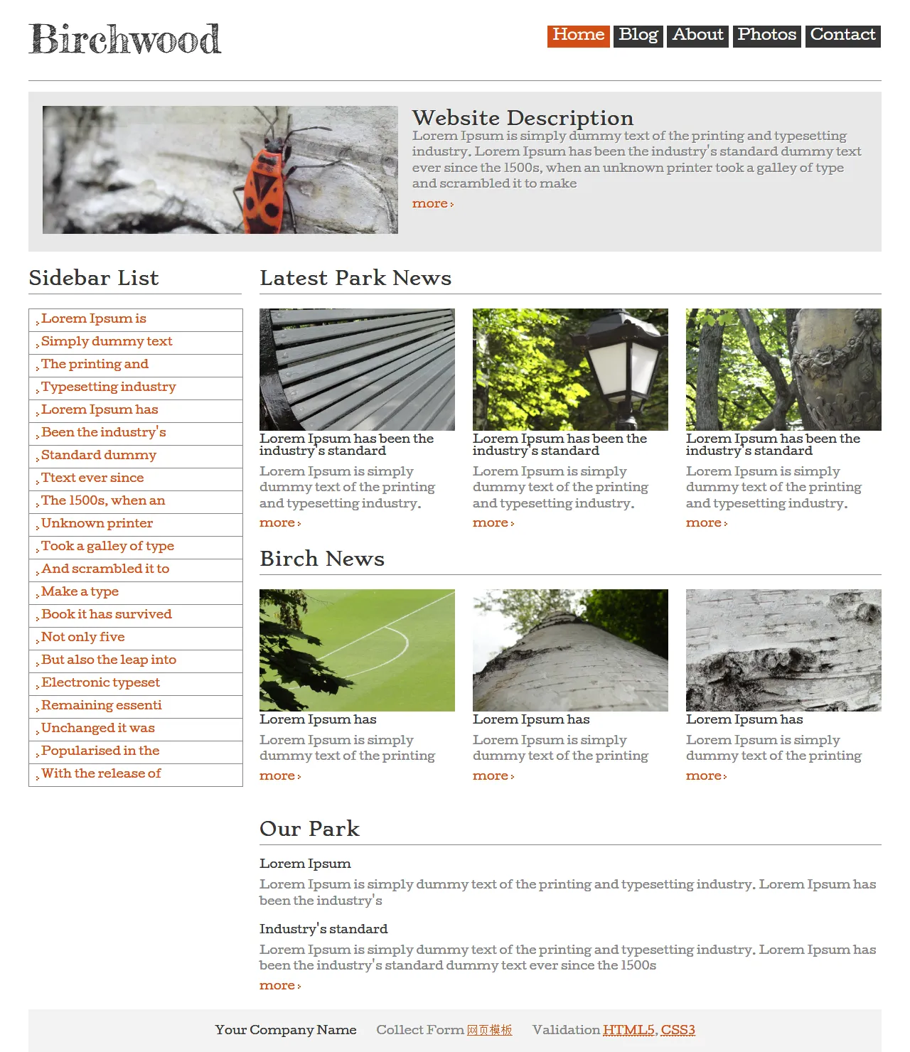 自然主题公园官网