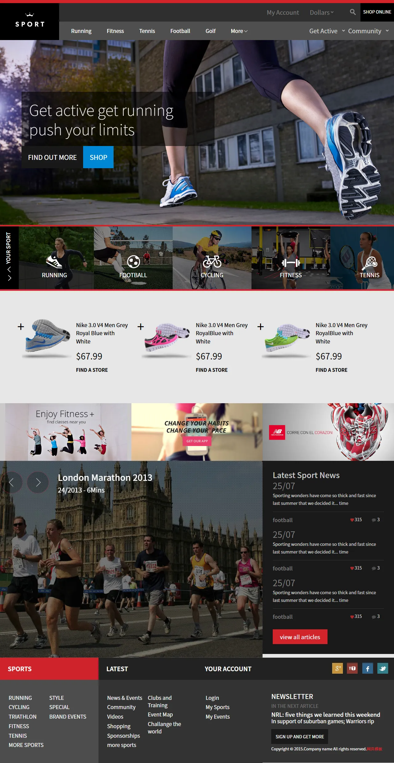 通用现代企业商务模板