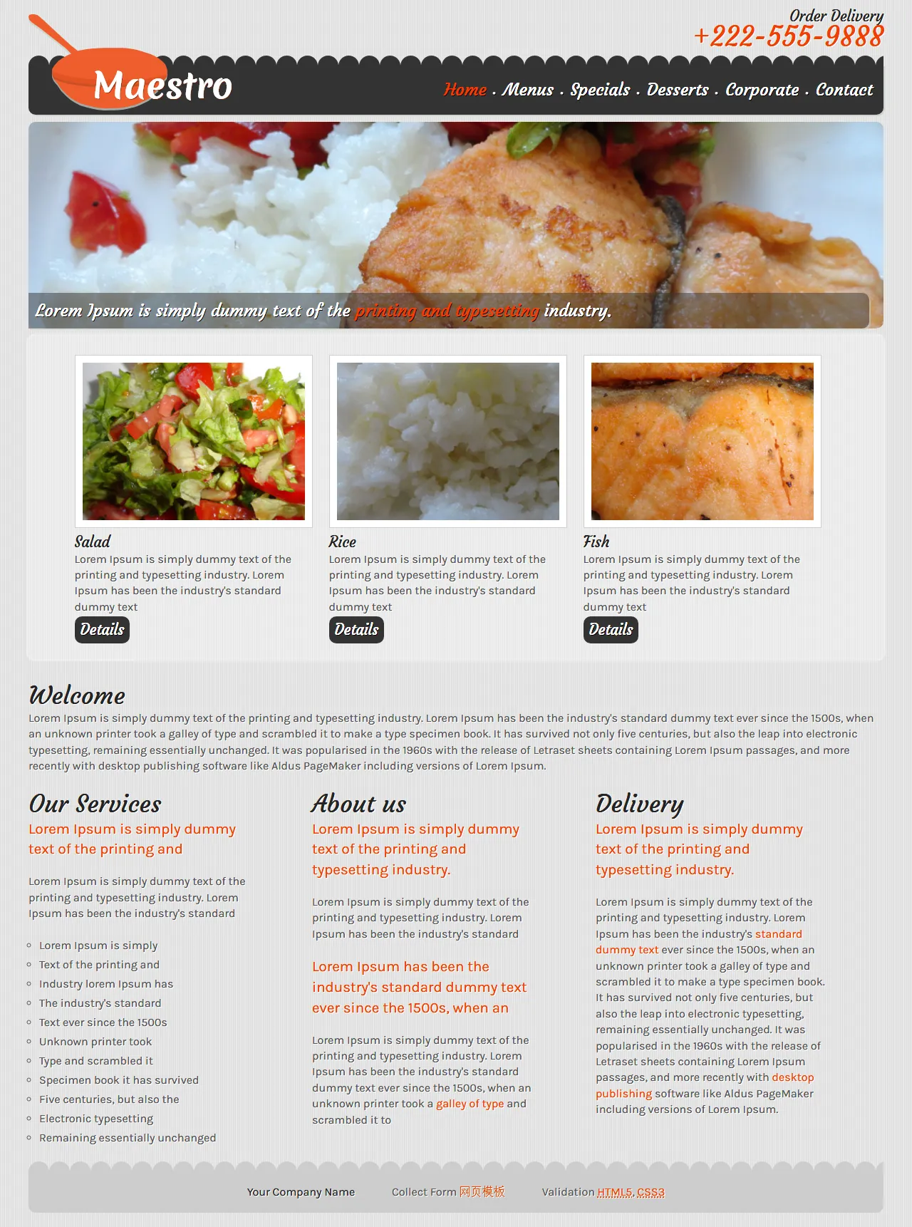 Maestro音乐创意响应式HTML5模板